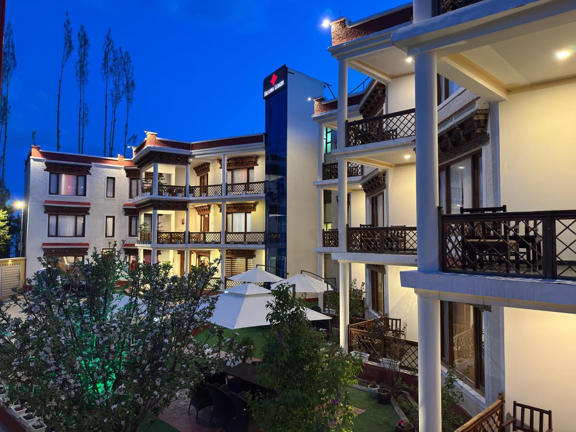 Hotel Nalanda Ladakh Leh Exterior foto
